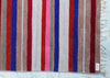 Hand-Loomed Reversible and Foldable Chenille Area Rug – Vibrant Stripes, Timeless Craft | 90% Chenille, 10% Cotton Yarn - ETTYL