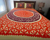 Vibrant Appliquéd Cotton Bedspread Set – Handmade & Vegan