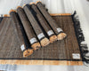 Rustic Jute Cotton Placemats – Handloomed Table Mats with Fringe, Set of 4 or 6
