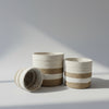 Set of 3 Jute Planters – Beige & Taupe Hand-Braided Neutral Decor