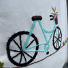 Bicycle Motif Tote – Hand-Embroidered & Eco-Friendly - ETTYL