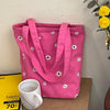 Pink Blossom Tote – Hand-Embroidered, Waterproof & Eco-Friendly - ETTYL