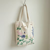 Flowers & Bees Tote – Hand-Embroidered, Waterproof & Eco-Friendly - ETTYL