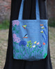 FLOWERS & BEES - BLUE - ETTYL