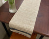 Handloomed Jute-Cotton Placemats – Beige with Black Stripes (Set of 4/6)