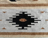 Southwestern Chenille Area Rug – Handloomed, Foldable, & Reversible