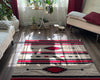 Southwestern Chenille Rug – Hand-Loomed, Reversible & Foldable