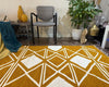 Boho Handloomed Chenille Area Rug – Reversible, Foldable & Vegan - ETTYL