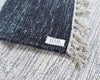 Geometric Chenille Rug – Handcrafted, Reversible, & Foldable
