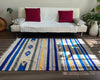Southwestern Chenille Rug – Hand-Loomed, Reversible & Earthy Tones