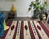 Southwestern Chenille Rug – Hand-Loomed, Reversible & Foldable