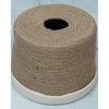 Handcrafted Round Jute Tissue Box Cover with Cream Accent - ETTYL