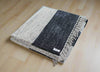 Geometric Chenille Rug – Handcrafted, Reversible, & Foldable