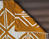 Boho Handloomed Chenille Area Rug – Reversible, Foldable & Vegan - ETTYL