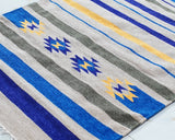 Southwestern Chenille Rug – Hand-Loomed, Reversible & Earthy Tones