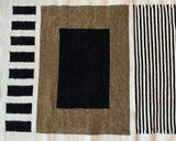 Handloom Chenille Area Rug – Modern Abstract Neutral Rug | Ethical Artisan-Made Floor Decor - ETTYL