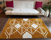 Boho Handloomed Chenille Area Rug – Reversible, Foldable & Vegan - ETTYL